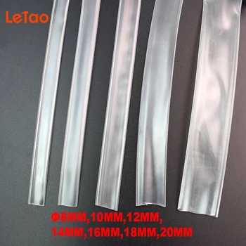 1Meter/lot 2:1 clear Heat Shrink Tubing transparent shrinkable tube 8mm 10mm 12mm 14mm 16mm 18mm 20mm cable sleeve wrap wire kit
1Meter/lot 2:1 clear Heat Shrink Tubing transparent shrinkable tube 8mm 10mm 12mm 14mm 16mm 18mm 20mm cable sleeve wrap wire kit
