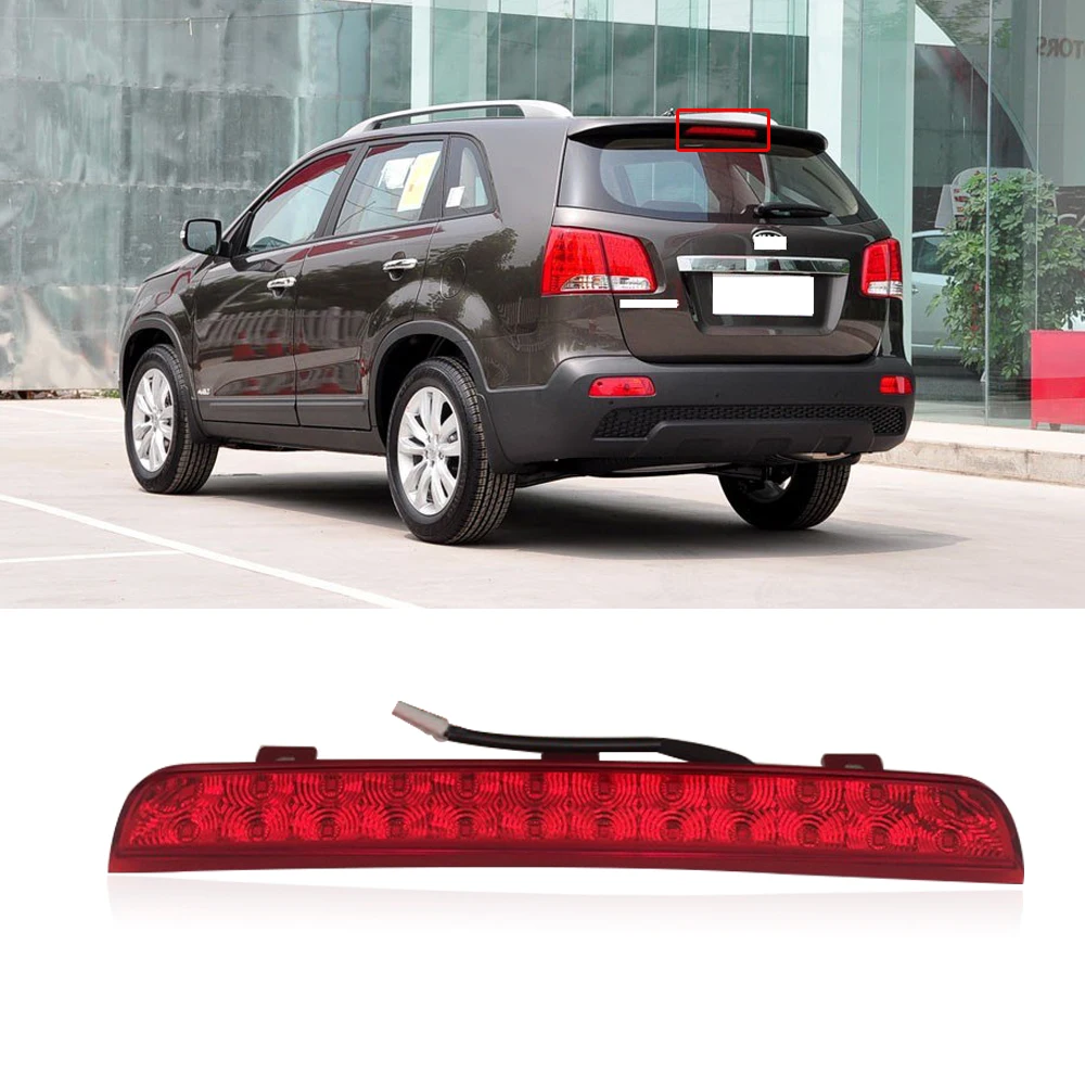 CAPQX 1pcs For Kia Sorento 2009-2013 Rear Brake Light High Mount Stop Lamp 3rd Third Brake Light Additional Brake Lamp
CAPQX 1pcs For Kia Sorento 2009-2013 Rear Brake Light High Mount Stop Lamp 3rd Third Brake Light Additional Brake Lamp