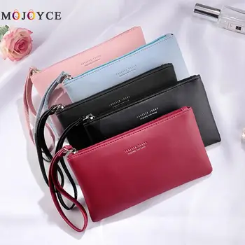 Fashion Women Change Bags Portable Clutch PU Leather Zipper Wallet Ladies Coin Purse
Fashion Women Change Bags Portable Clutch PU Leather Zipper Wallet Ladies Coin Purse