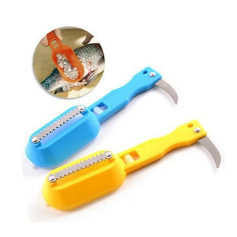 Fish Scales Skin Remover Scaler and knife Fast Cleaner Kitchen Clean Tools Scraping fish scales scraper kitchen accessories D5
Fish Scales Skin Remover Scaler and knife Fast Cleaner Kitchen Clean Tools Scraping fish scales scraper kitchen accessories D5