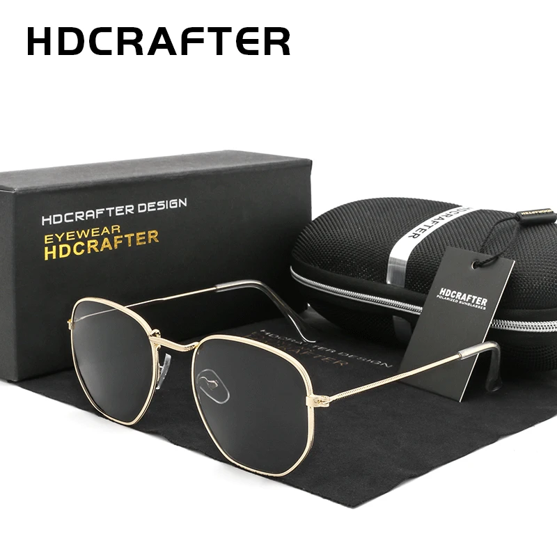 HDCRAFTER Brand Designer Mirror Coating Sunglasses Men Small Square Sunglases for Women Metal Frame Driving Glasses Unisex
HDCRAFTER Brand Designer Mirror Coating Sunglasses Men Small Square Sunglases for Women Metal Frame Driving Glasses Unisex