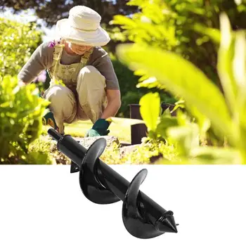 Gardening Auger Bits Spiral Drill Bit Flower Planter Bulb Shaft Drill Auger Yard Gardening Bedding Planting Hole Digger Tool
Gardening Auger Bits Spiral Drill Bit Flower Planter Bulb Shaft Drill Auger Yard Gardening Bedding Planting Hole Digger Tool