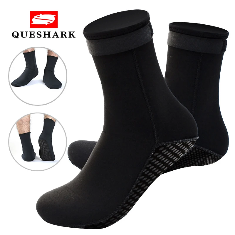 3mm Neoprene Diving Socks Boots Water Shoes Non-slip Beach Boots Wetsuit Shoes Snorkeling Diving Surfing Boots for Men Women
3mm Neoprene Diving Socks Boots Water Shoes Non-slip Beach Boots Wetsuit Shoes Snorkeling Diving Surfing Boots for Men Women
