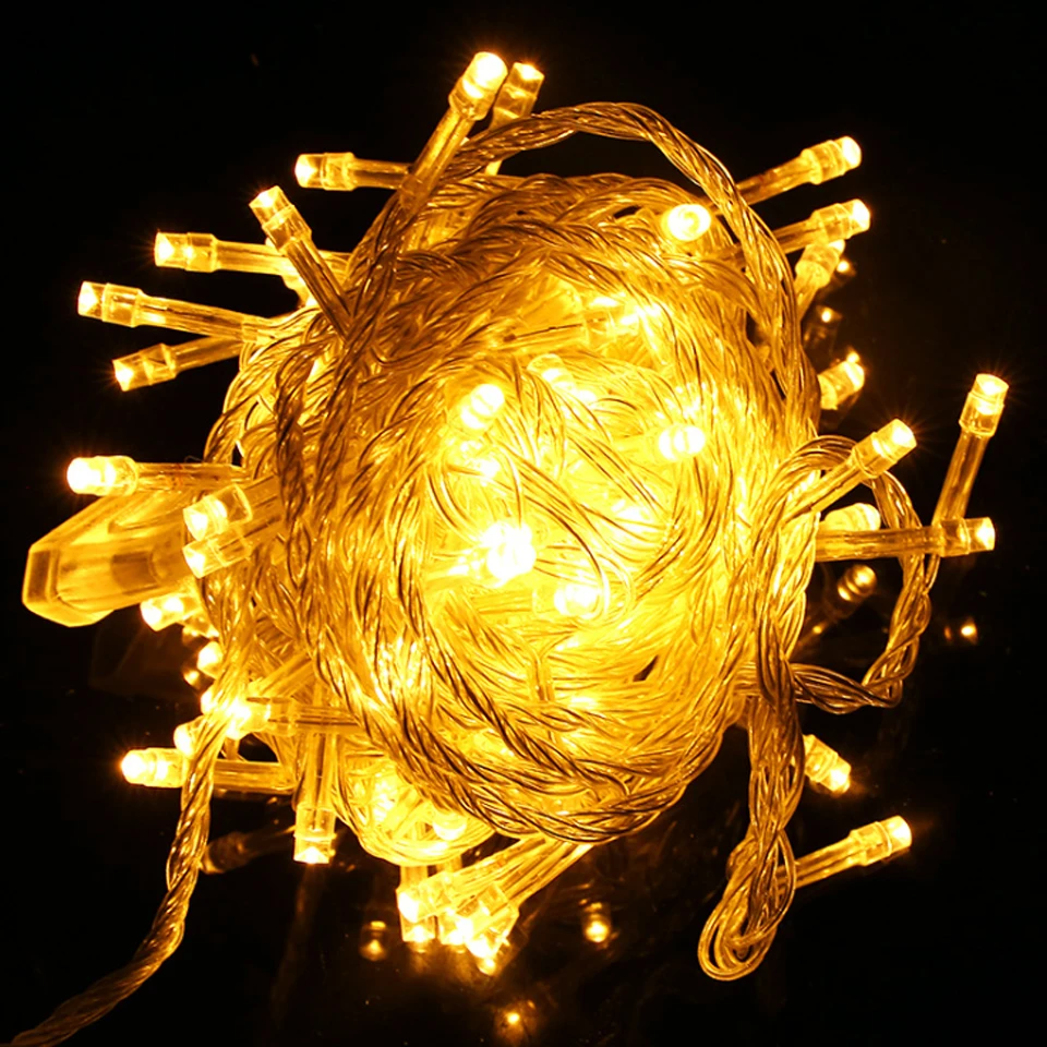 Outdoor String Lights 3M 10M 20M 30M 50M 100M Led Garland String Fairy Light 8 Mode Christmas tree Holiday Wedding Party decroat
Outdoor String Lights 3M 10M 20M 30M 50M 100M Led Garland String Fairy Light 8 Mode Christmas tree Holiday Wedding Party decroat