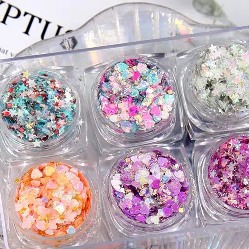 New Hybrid Sequins Glitter Round Colorful Glitter Pots Nail Face body Shadow Glitter Beauty Makeup Shinning Glitter Powder
New Hybrid Sequins Glitter Round Colorful Glitter Pots Nail Face body Shadow Glitter Beauty Makeup Shinning Glitter Powder