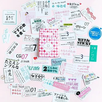 45Pcs/pack Cartoon Creative Japanese Diary Mini Paper Sticker Decoration DIY Ablum Diary Scrapbooking Label Sticker Stationery
45Pcs/pack Cartoon Creative Japanese Diary Mini Paper Sticker Decoration DIY Ablum Diary Scrapbooking Label Sticker Stationery