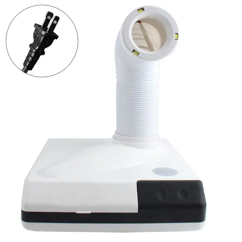 Nail Dust Collector Vacuum Cleaner Suction Fan 60W 360 Flexible Rotation Air Blower Retractable Elbow Cleaning Tools Beauty
Nail Dust Collector Vacuum Cleaner Suction Fan 60W 360 Flexible Rotation Air Blower Retractable Elbow Cleaning Tools Beauty