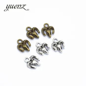 YuenZ 20pcs Antique Silver color Sheep head Charms Pendant For DIY Jewelry Making Finding 14*11mm D9211
YuenZ 20pcs Antique Silver color Sheep head Charms Pendant For DIY Jewelry Making Finding 14*11mm D9211