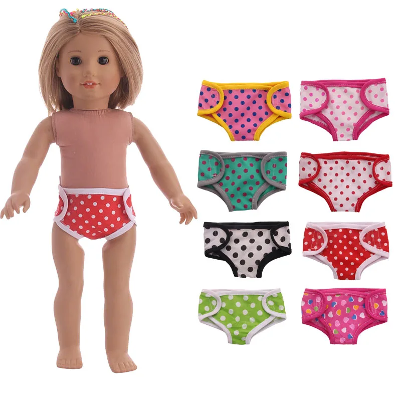 Doll Panties Fashion colorful Underwear Clothes For 18 Inch American Doll & 43 Cm Born Doll Doll Accessories Toy Generation
Doll Panties Fashion colorful Underwear Clothes For 18 Inch American Doll & 43 Cm Born Doll Doll Accessories Toy Generation