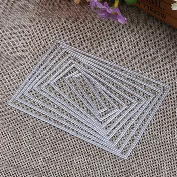 8pcs Scrapbook DIY Album Card Paper Card Maker Metal Die Cut Rectangle Sewing Thread 8.3x12cm Cutting Dies Rectangle Sewing
8pcs Scrapbook DIY Album Card Paper Card Maker Metal Die Cut Rectangle Sewing Thread 8.3x12cm Cutting Dies Rectangle Sewing