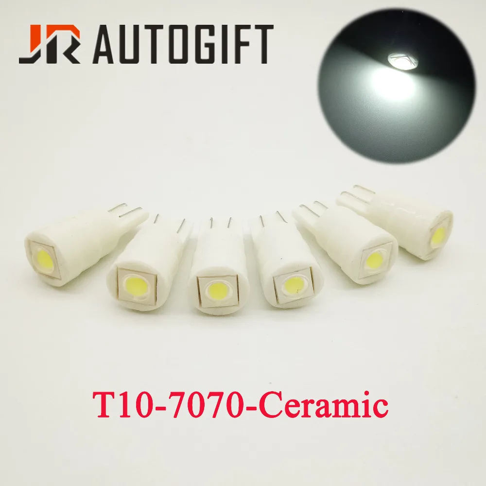 50pcs New Car LED Bulb T10 7070 Ceramic Auto Light Lamp White 12V W5W 194 License plate light Clearance light Car styling
50pcs New Car LED Bulb T10 7070 Ceramic Auto Light Lamp White 12V W5W 194 License plate light Clearance light Car styling