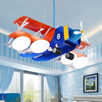 Creative aircraft blue pendant lamps Children's room boy room light room kindergarten study eye care bedroom light Z026622
Creative aircraft blue pendant lamps Children's room boy room light room kindergarten study eye care bedroom light Z026622