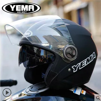 2018 Autumn Winter New YEMA Half Face Motorcycle Helmets Half cover Motorbike helmet of ABS PC Lens Visor FREE SIZE 56-60 cm
2018 Autumn Winter New YEMA Half Face Motorcycle Helmets Half cover Motorbike helmet of ABS PC Lens Visor FREE SIZE 56-60 cm