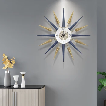 Nordic Creative Wall Clock Modern Design Mute Clock Clock Table Living Room Home Decoration Quartz Clock Big Clock on The Wall
Nordic Creative Wall Clock Modern Design Mute Clock Clock Table Living Room Home Decoration Quartz Clock Big Clock on The Wall