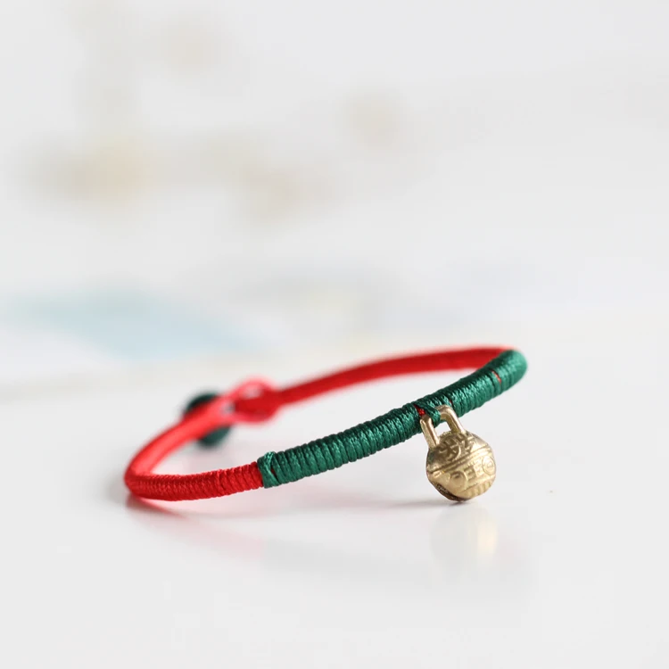 Red String Bracelet &bangle with Bell Handmade Jewelry High Quality Accessories Fashion Design for Women Girl Ethnic Style
Red String Bracelet &bangle with Bell Handmade Jewelry High Quality Accessories Fashion Design for Women Girl Ethnic Style