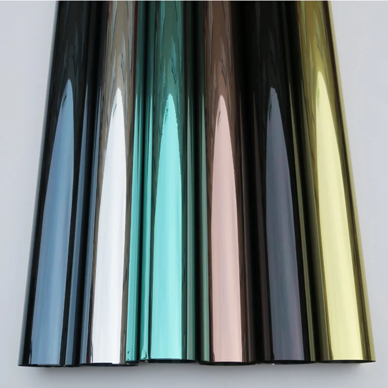 1.52x10m Wholesale Silver Heat Reduction Window Film Solar Tint Reflective One way Mirror sun block Glass Sticker 60''x33ft
1.52x10m Wholesale Silver Heat Reduction Window Film Solar Tint Reflective One way Mirror sun block Glass Sticker 60''x33ft