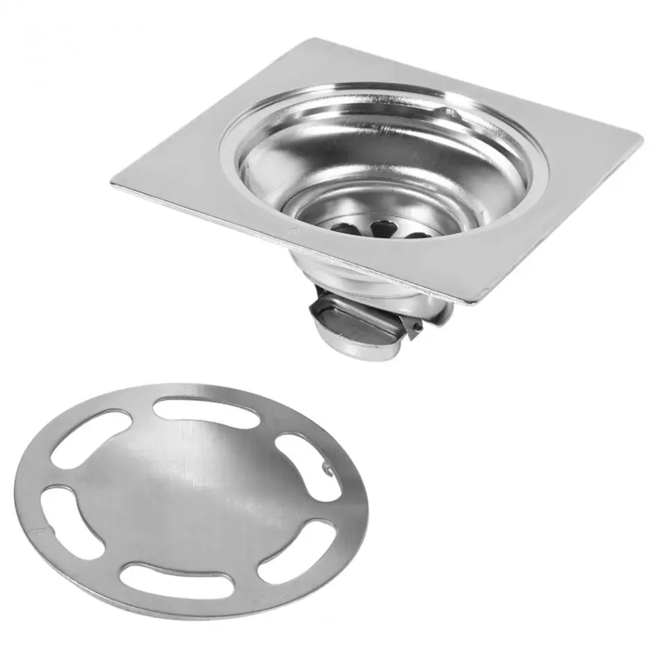 Thick Floor Drains bodenablauf edelstahl Square Anti-odor Bathroom Drain Cover Waste Gate Shower Drainer
Thick Floor Drains bodenablauf edelstahl Square Anti-odor Bathroom Drain Cover Waste Gate Shower Drainer