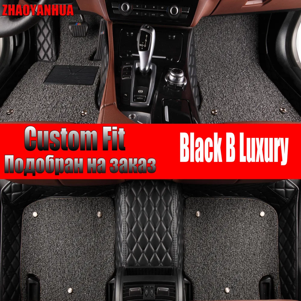 ZHAOYANHUA car floor mats made for Hyundai Azera Veloster 5D full cover good heavy duty car-styling carpet rugs foot liners (201 |