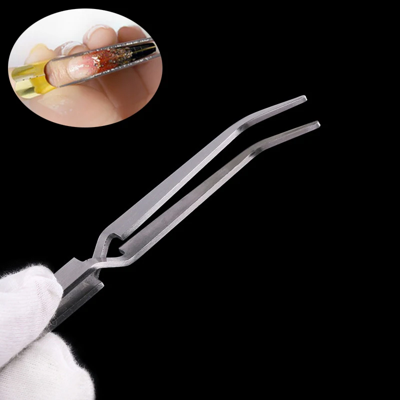 Professional Nail Clip Stainless Steel Tweezers Nipper Picking UV Gel Shaping Pinch Tools CD88
Professional Nail Clip Stainless Steel Tweezers Nipper Picking UV Gel Shaping Pinch Tools CD88
