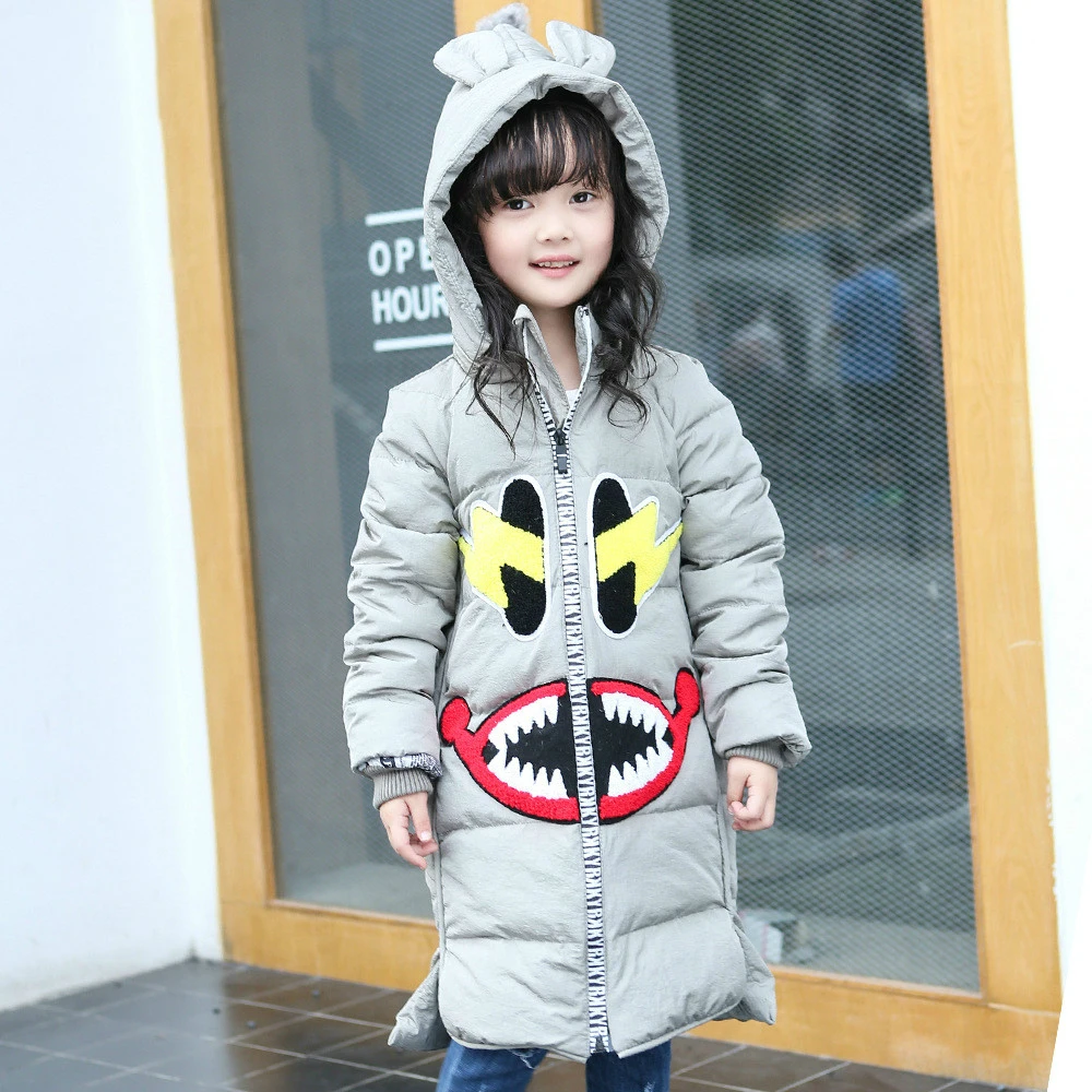 X-long Cartoon Fashion Children Down Jacket Russia Winter Jacket for Girls Thick Duck Down Kids Outerwears Jacket Warm Coat 
X-long Cartoon Fashion Children Down Jacket Russia Winter Jacket for Girls Thick Duck Down Kids Outerwears Jacket Warm Coat
