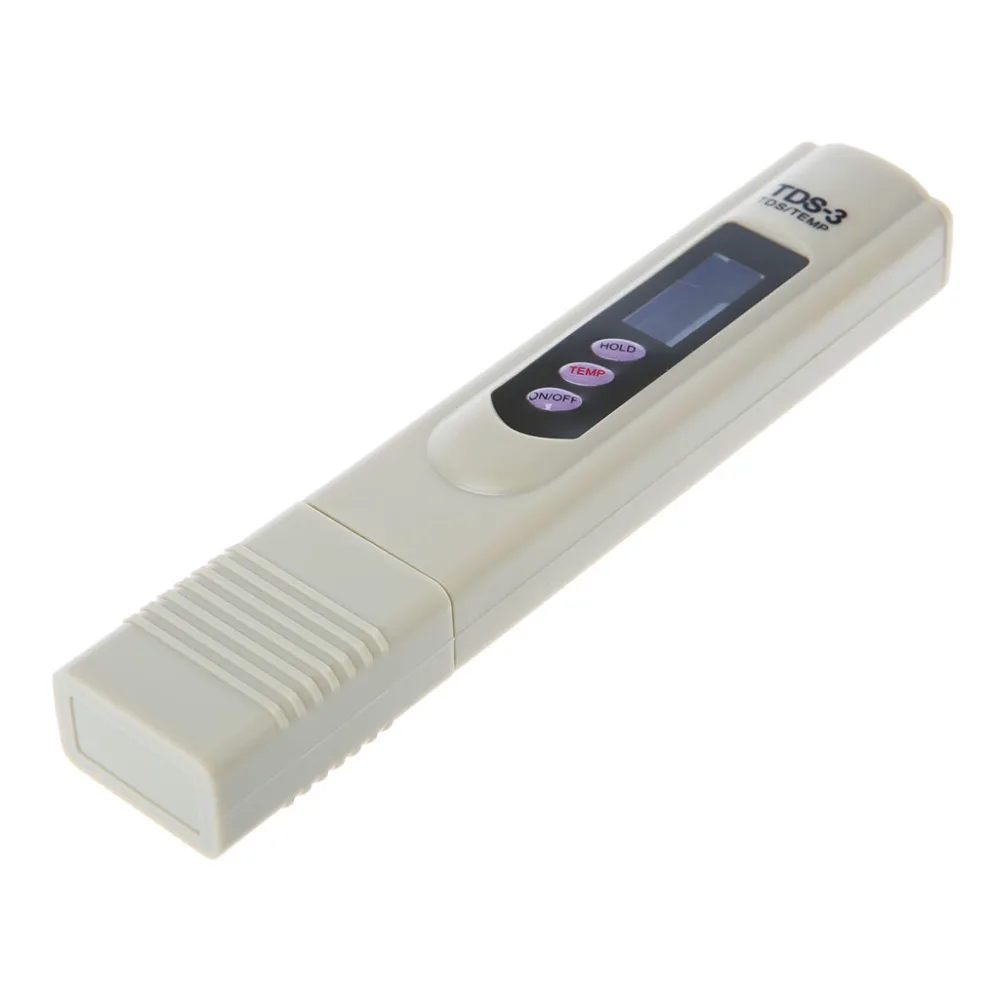 Портативная ручка TDS 3 метр 0 9990 ppm LCD цифровой измеритель воды фильтр измерение