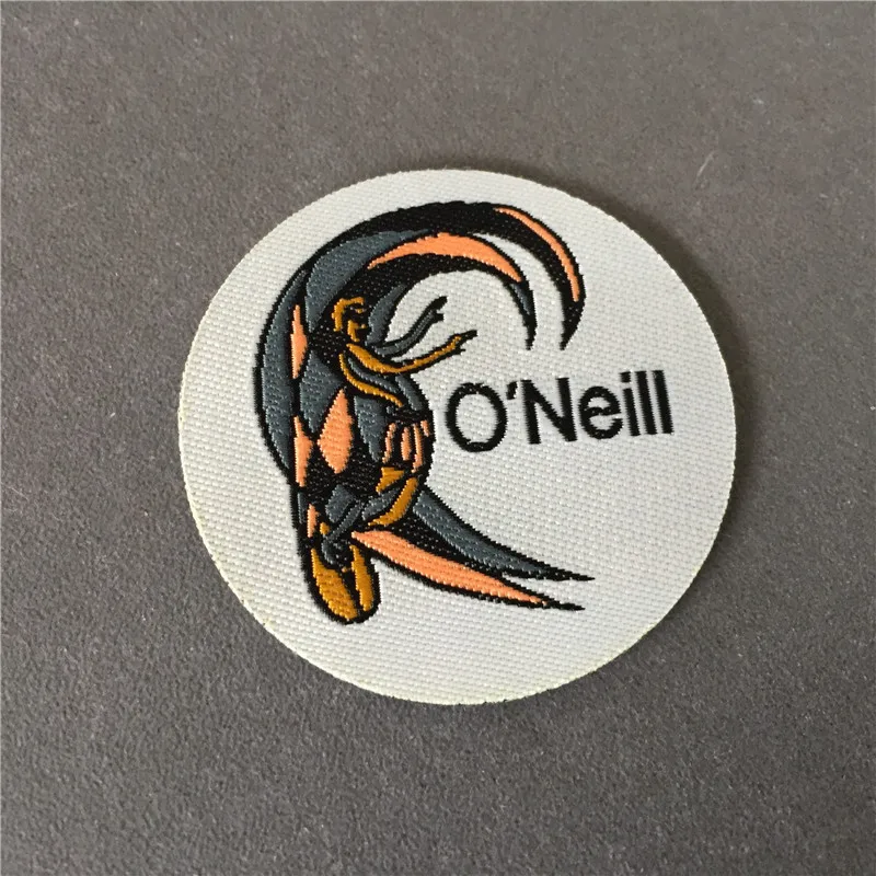 Custom 75D Density Laser Cutting Fancy Cutting 5*4.5cm Woven Patch for Clothing
Custom 75D Density Laser Cutting Fancy Cutting 5*4.5cm Woven Patch for Clothing