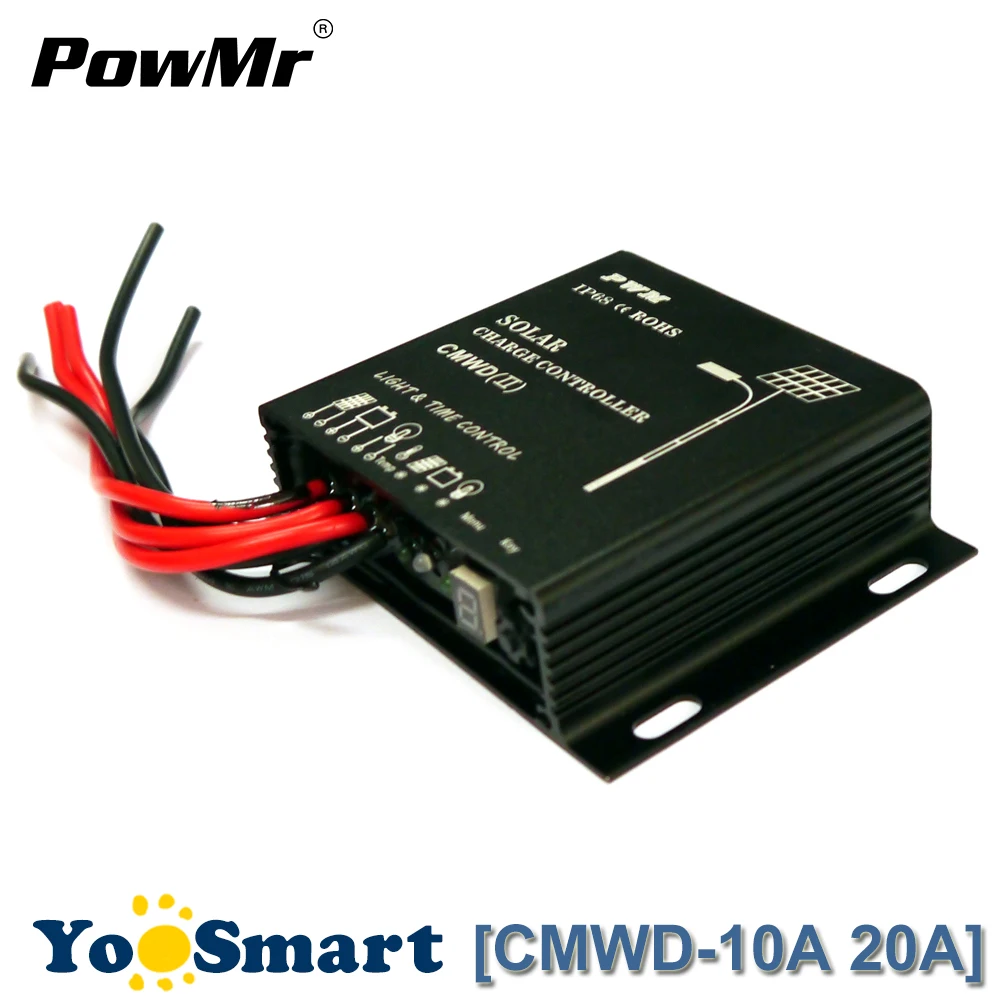 10A 20A PWM Controllers 12V 24V Waterproof IP68 Solar Charge Controller LED Light& Time Control PV Battery Charge Regulator
10A 20A PWM Controllers 12V 24V Waterproof IP68 Solar Charge Controller LED Light& Time Control PV Battery Charge Regulator