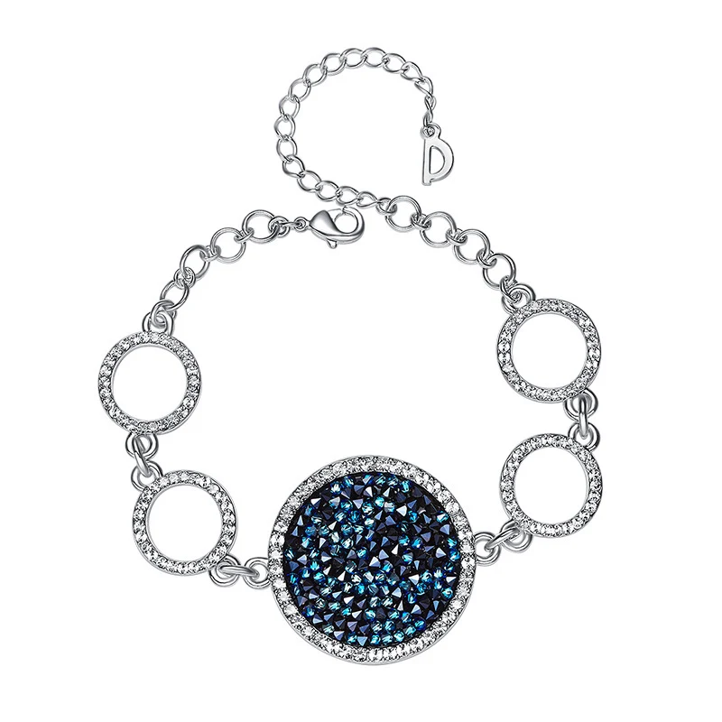 Fashion Round Circles Bracelet & Bangles for Woman Crystal Rhinestones Paved Double Layer Round Bracelets Christmas Gift zk40
Fashion Round Circles Bracelet & Bangles for Woman Crystal Rhinestones Paved Double Layer Round Bracelets Christmas Gift zk40