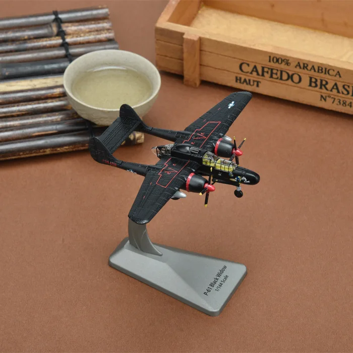 1/144 P61 black widow furnishing articles fighter alloy model simulation model toys at night 1/144 P61 black widow furnishing articles fighter alloy model simulation model toys at night<br><br>Aliexpress