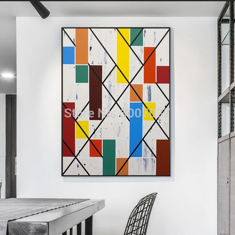 Большой 100% расписанный вручную Красочный Абстрактный Морден Картина маслом на холсте настенные художественные картины для гостиной домашний декор
Большой 100% расписанный вручную Красочный Абстрактный Морден Картина маслом на холсте настенные художественные картины для гостиной домашний декор