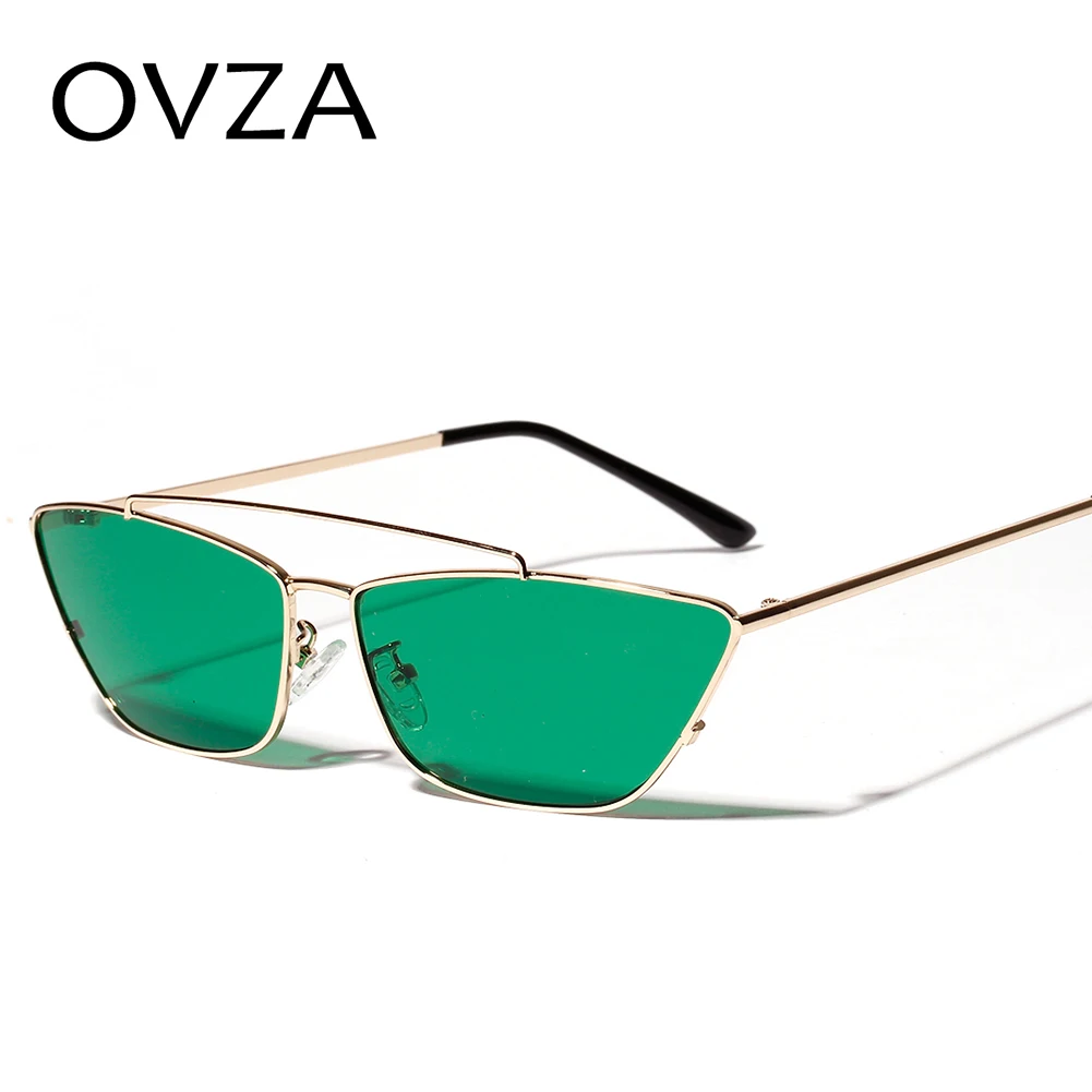 OVZA Flat Top Sunglasses Women Brand Designed Metal Sunglasses Male Fashion Punk Style Eyeglass Black gafas de sol hombre S1083
OVZA Flat Top Sunglasses Women Brand Designed Metal Sunglasses Male Fashion Punk Style Eyeglass Black gafas de sol hombre S1083