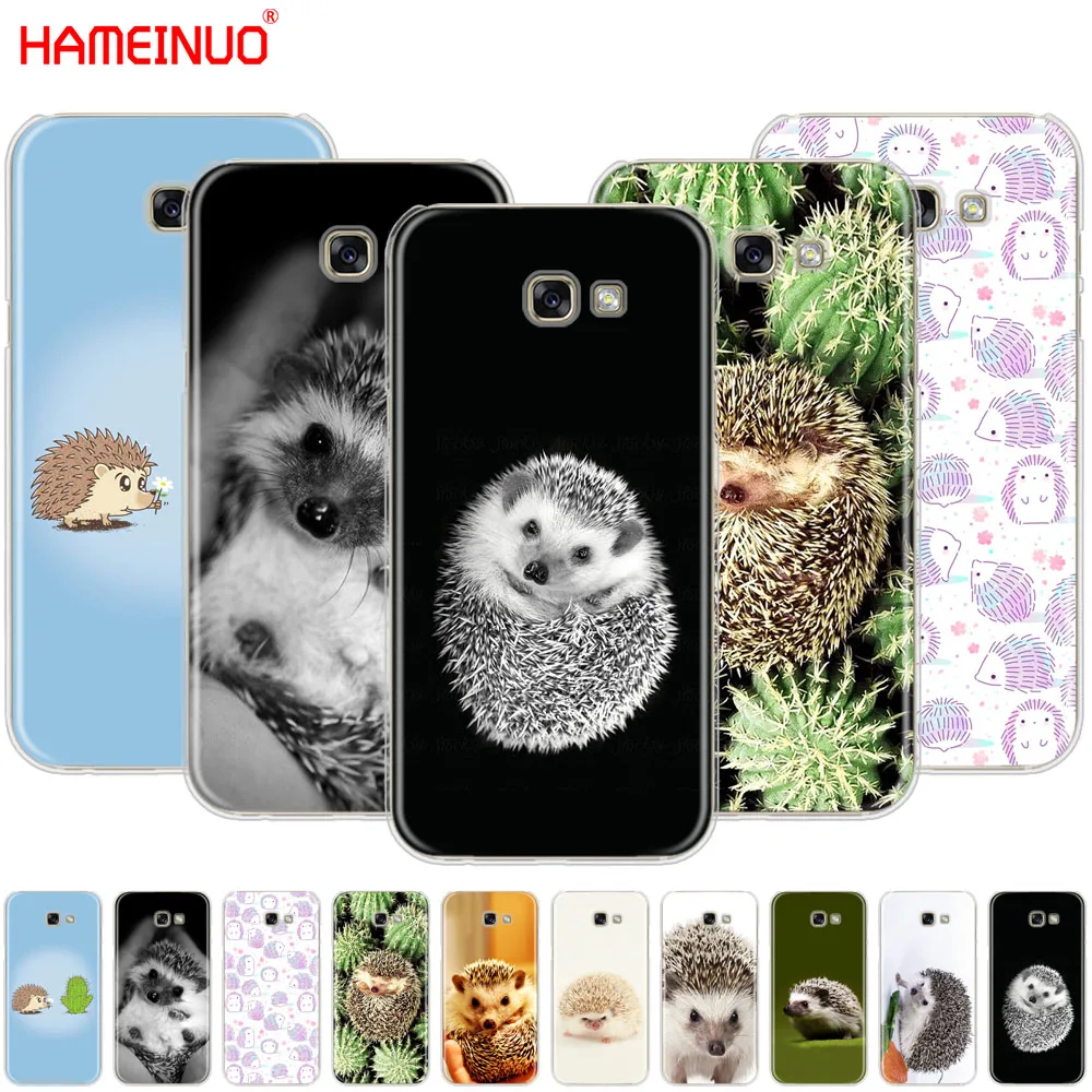 HAMEINUO hedgehog милый мультяшный чехол для сотового телефона Samsung Galaxy A3 A310 A5 A510 A7 A8 A9 2016