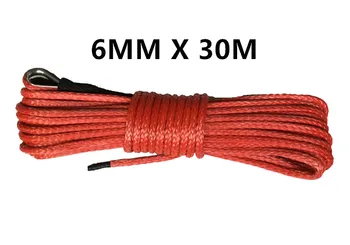 Free Shipping 6mm x 30m synthetic winch lines uhmwpe cable plasma rope with sheath car accessories
Free Shipping 6mm x 30m synthetic winch lines uhmwpe cable plasma rope with sheath car accessories