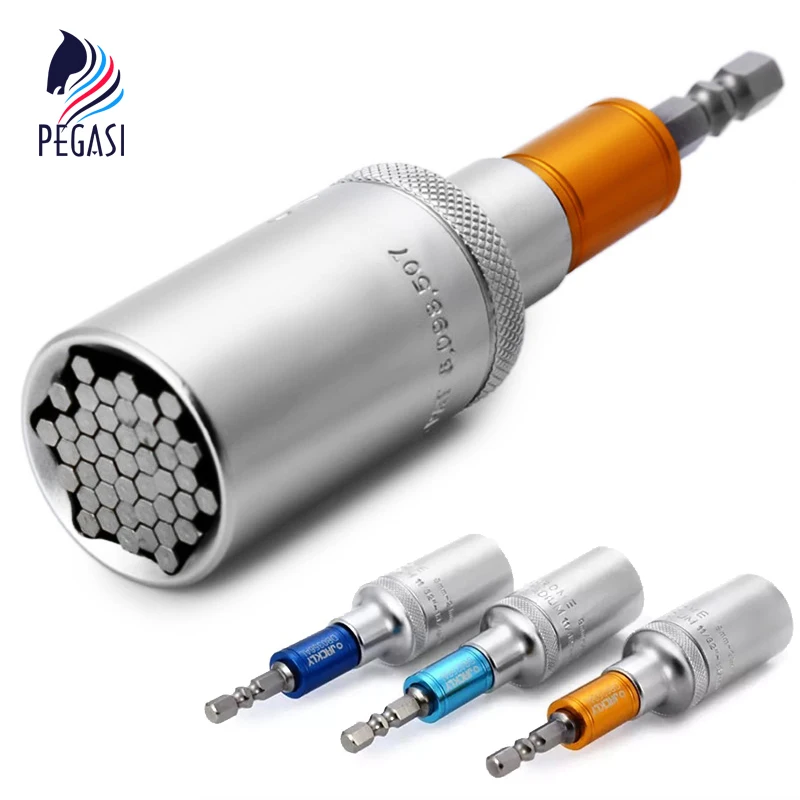 Top Quality TAIWAN Universal Wrench Multi Function Ratchet Universal Socket Power Drill Adapter Car Hand Tools Repair Kit
Top Quality TAIWAN Universal Wrench Multi Function Ratchet Universal Socket Power Drill Adapter Car Hand Tools Repair Kit