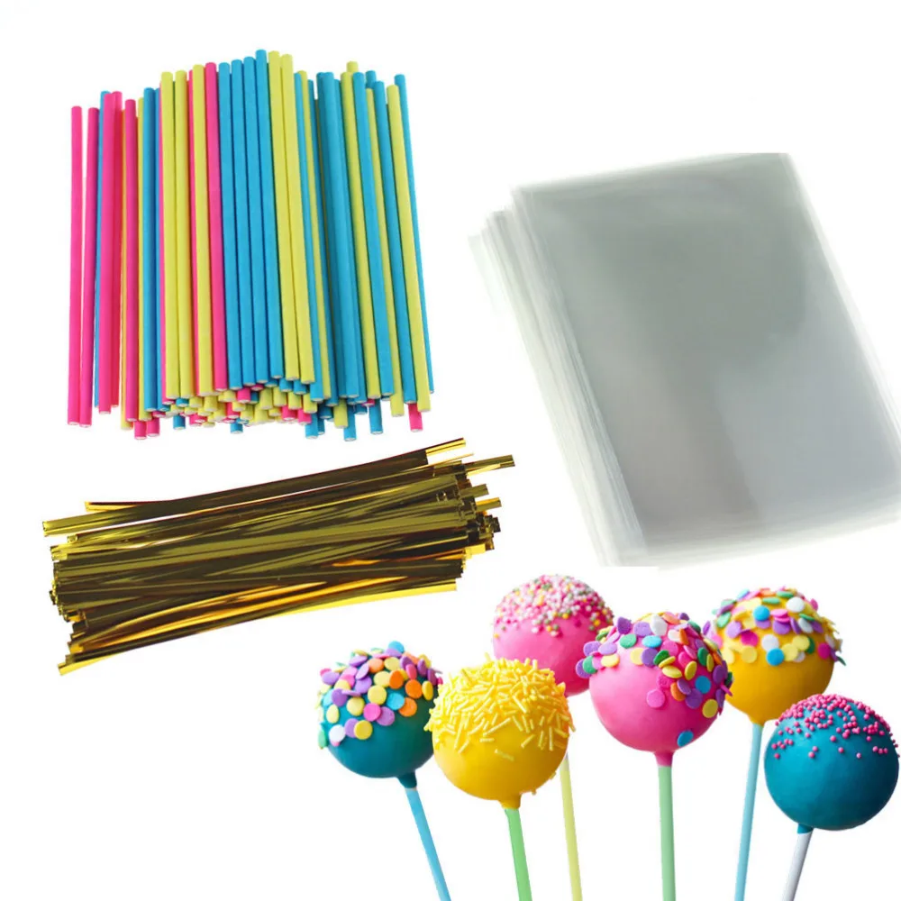 Lollipop Sticks Pop Treat Bag Set Plastic Pop Sucker Sticks Cake Pop Sticks for Lollypop Candy Chocolate Sugar DIY Mold Tool
Lollipop Sticks Pop Treat Bag Set Plastic Pop Sucker Sticks Cake Pop Sticks for Lollypop Candy Chocolate Sugar DIY Mold Tool