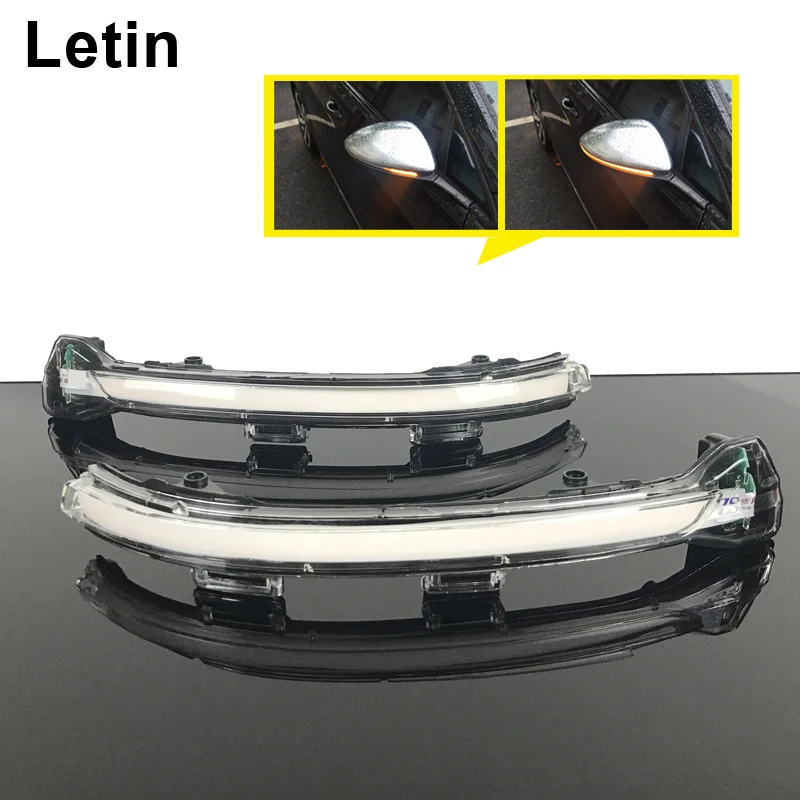 Letin For VW Golf 7 MK7 7.5 GTI R Sportsvan Touran L Side Mirror indicator Dynamic Sequential Flow LED Turn Signal Light
Letin For VW Golf 7 MK7 7.5 GTI R Sportsvan Touran L Side Mirror indicator Dynamic Sequential Flow LED Turn Signal Light