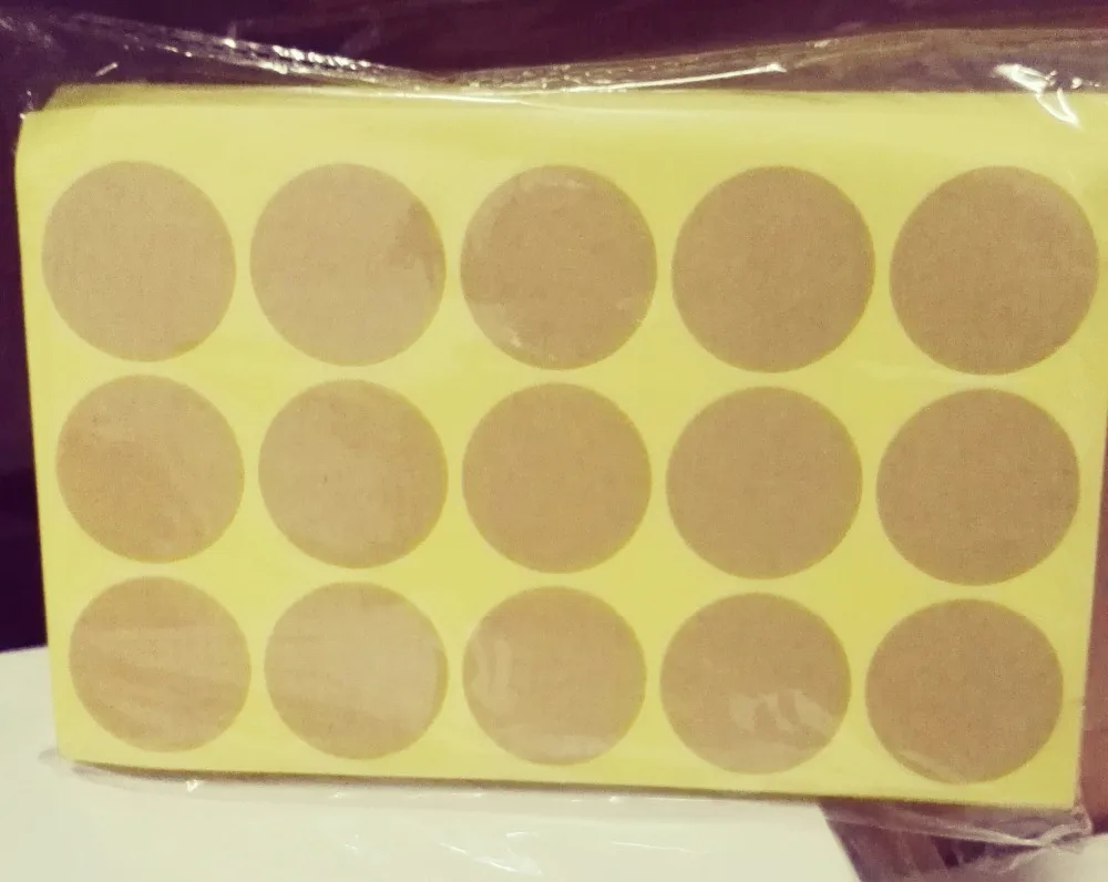 30mm DIAMETER ROUND shape BLANK kraft paper sticker FOR HAND MADE CRAFTS 120pcs per sell
30mm DIAMETER ROUND shape BLANK kraft paper sticker FOR HAND MADE CRAFTS 120pcs per sell