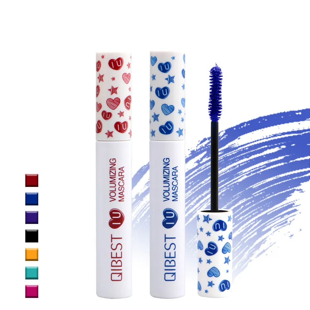 Multicolor Waterproof Long Lasting 4D Big Eye Mascara Fashion 7 Glitter Colors Not Blooming Curl Thick Slender Mascara TSLM1
Multicolor Waterproof Long Lasting 4D Big Eye Mascara Fashion 7 Glitter Colors Not Blooming Curl Thick Slender Mascara TSLM1