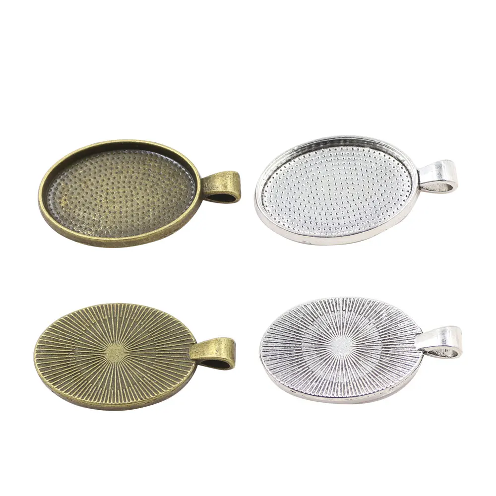 ZHUBI High Quality 20*30mm Oval DIY jewelry Accessories DIY Cabochon Base Sterling Silver Plated Bottom Support Time Gemstone
ZHUBI High Quality 20*30mm Oval DIY jewelry Accessories DIY Cabochon Base Sterling Silver Plated Bottom Support Time Gemstone