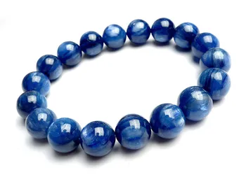 11mm Genuine Blue Natural Kyanite Gemstone Crystal Round Bead Stretch Bracelets For Women
11mm Genuine Blue Natural Kyanite Gemstone Crystal Round Bead Stretch Bracelets For Women