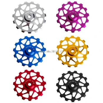 Bicycle Rear Derailleur Pulley Mountain MTB Road Bike Sealed Bearings 15T Wheel 
Bicycle Rear Derailleur Pulley Mountain MTB Road Bike Sealed Bearings 15T Wheel