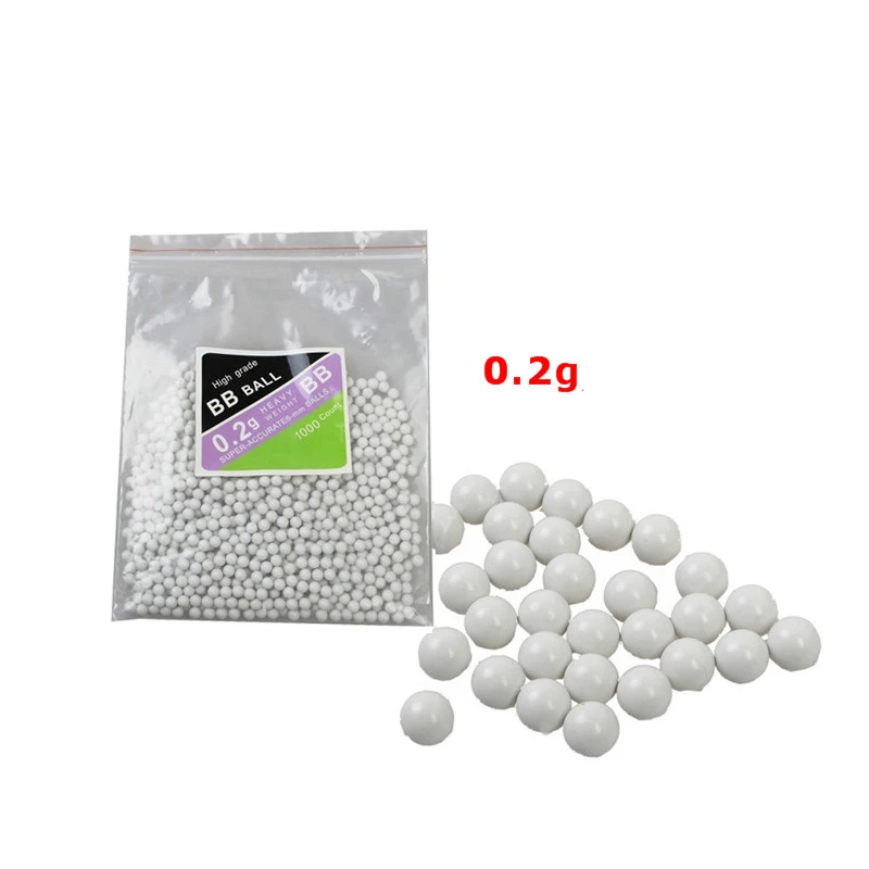 0.2g Tactical BB Balls 1000 Rounds Paintball Shooting Plastic BB Pellets 6 mm Strike Ball War Game Accessories
0.2g Tactical BB Balls 1000 Rounds Paintball Shooting Plastic BB Pellets 6 mm Strike Ball War Game Accessories