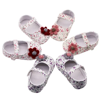 Baby Shoes Baby Girl Breathable Floral Print Anti-Slip Shoes With Flower Casual Sneakers Toddler Soft Soled First Walkers
Baby Shoes Baby Girl Breathable Floral Print Anti-Slip Shoes With Flower Casual Sneakers Toddler Soft Soled First Walkers