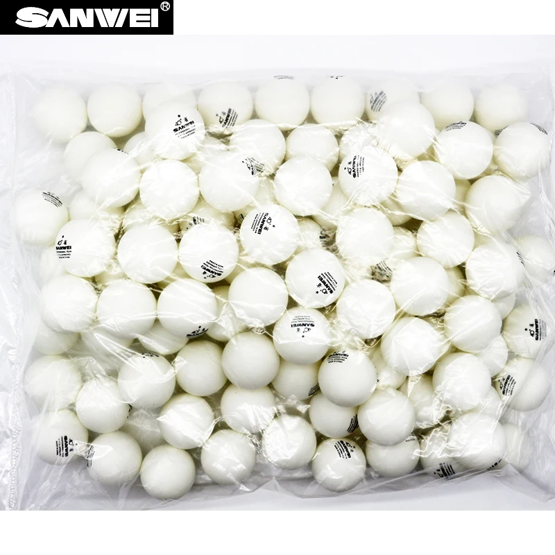 SANWEI 1 Star 40+ New Material Seamed PP Ball Table Tennis ball / ping pong ball 100pcs/bag
SANWEI 1 Star 40+ New Material Seamed PP Ball Table Tennis ball / ping pong ball 100pcs/bag