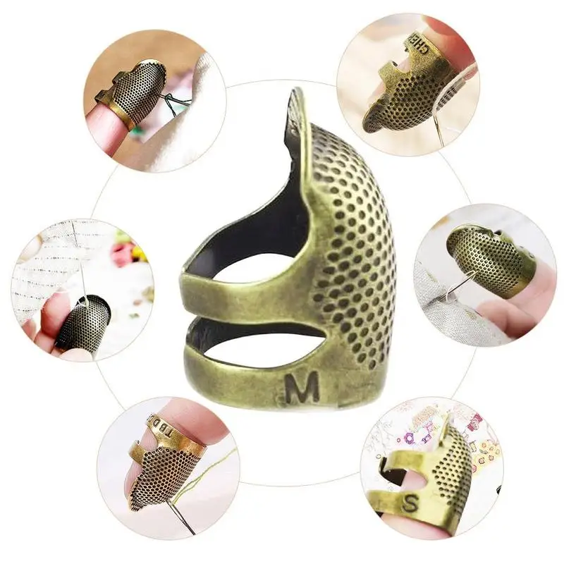 1PC Retro Copper Thimble Needles DIY Finger Protector Needlework Metal Brass Sewing Thimble Sewing Tools Accessories
1PC Retro Copper Thimble Needles DIY Finger Protector Needlework Metal Brass Sewing Thimble Sewing Tools Accessories
