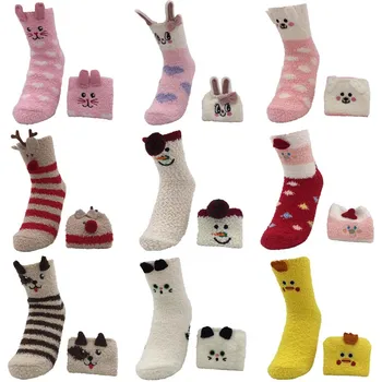 1pair 2017 new Coral Velvet Women 3D Print Socks Christmas Thicker Newest Arrival Winter Compression Socks
1pair 2017 new Coral Velvet Women 3D Print Socks Christmas Thicker Newest Arrival Winter Compression Socks