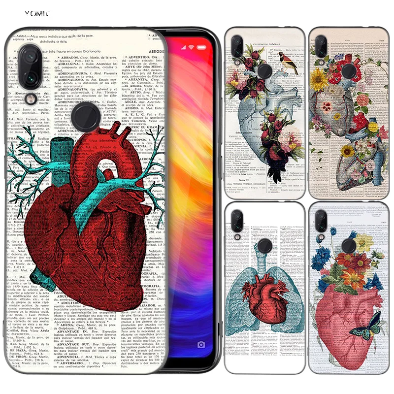 Silicone Coque Case for Xiaomi Redmi Note 7 6 5 Pro Mi A1 A2 8 Lite 9 GO Poco F1 S2 4 4X Plus Human anatomy organ in art newspap
Silicone Coque Case for Xiaomi Redmi Note 7 6 5 Pro Mi A1 A2 8 Lite 9 GO Poco F1 S2 4 4X Plus Human anatomy organ in art newspap