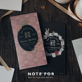 2 pcs Fairy tale memo series portable note Decorative Alice Rosen maiden Red cap notes stationery office School supplies A6156
2 pcs Fairy tale memo series portable note Decorative Alice Rosen maiden Red cap notes stationery office School supplies A6156