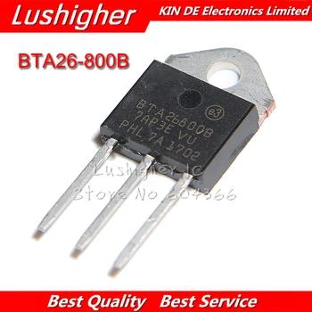 5pcs BTA26 BTA26-600B TO-3P BTA26-800BRG BTA26 600B 800V 25A Bidirectional Thyristor
5pcs BTA26 BTA26-600B TO-3P BTA26-800BRG BTA26 600B 800V 25A Bidirectional Thyristor