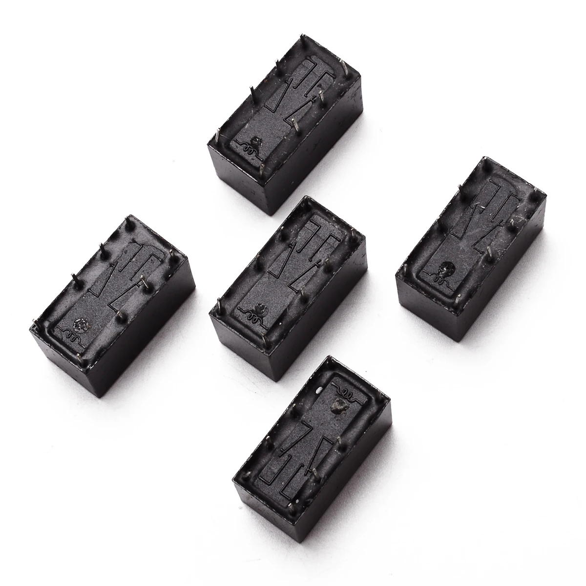 5pcs/lot Durable HK19F-DC5V-SHG Relay 1A 125V AC/2A 30V DC Electrical Mini Power Relay 8 Pin Mayitr